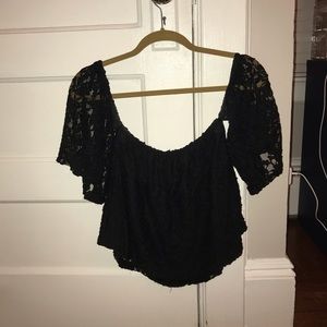 Lace Off the Shoulder top